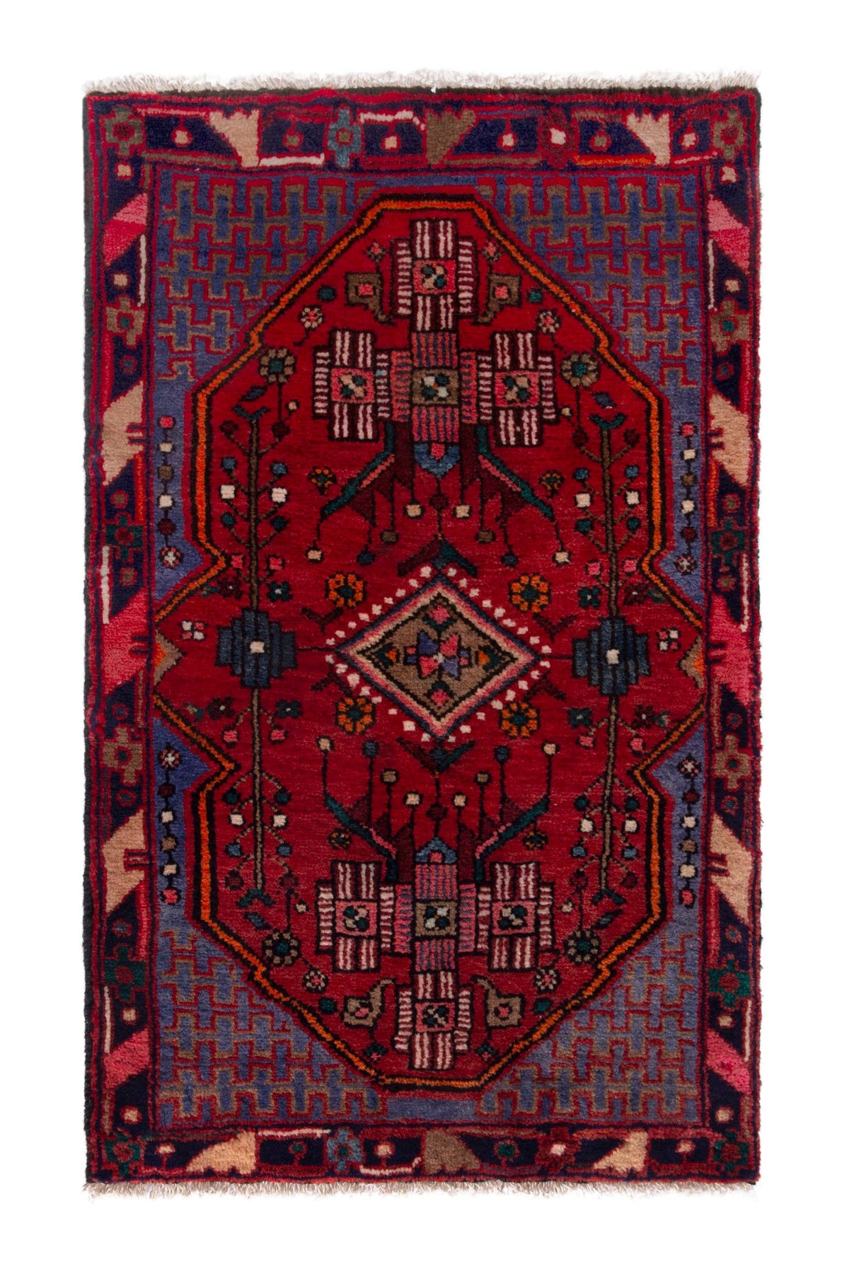 5221, Persian Nahavand Mini Rug