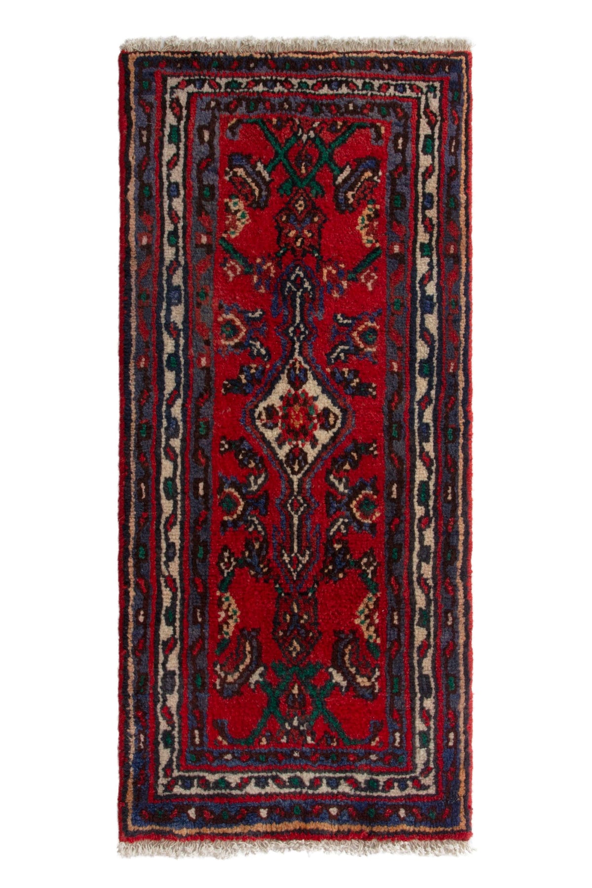 5229, Persian Hamadan Mini Rug