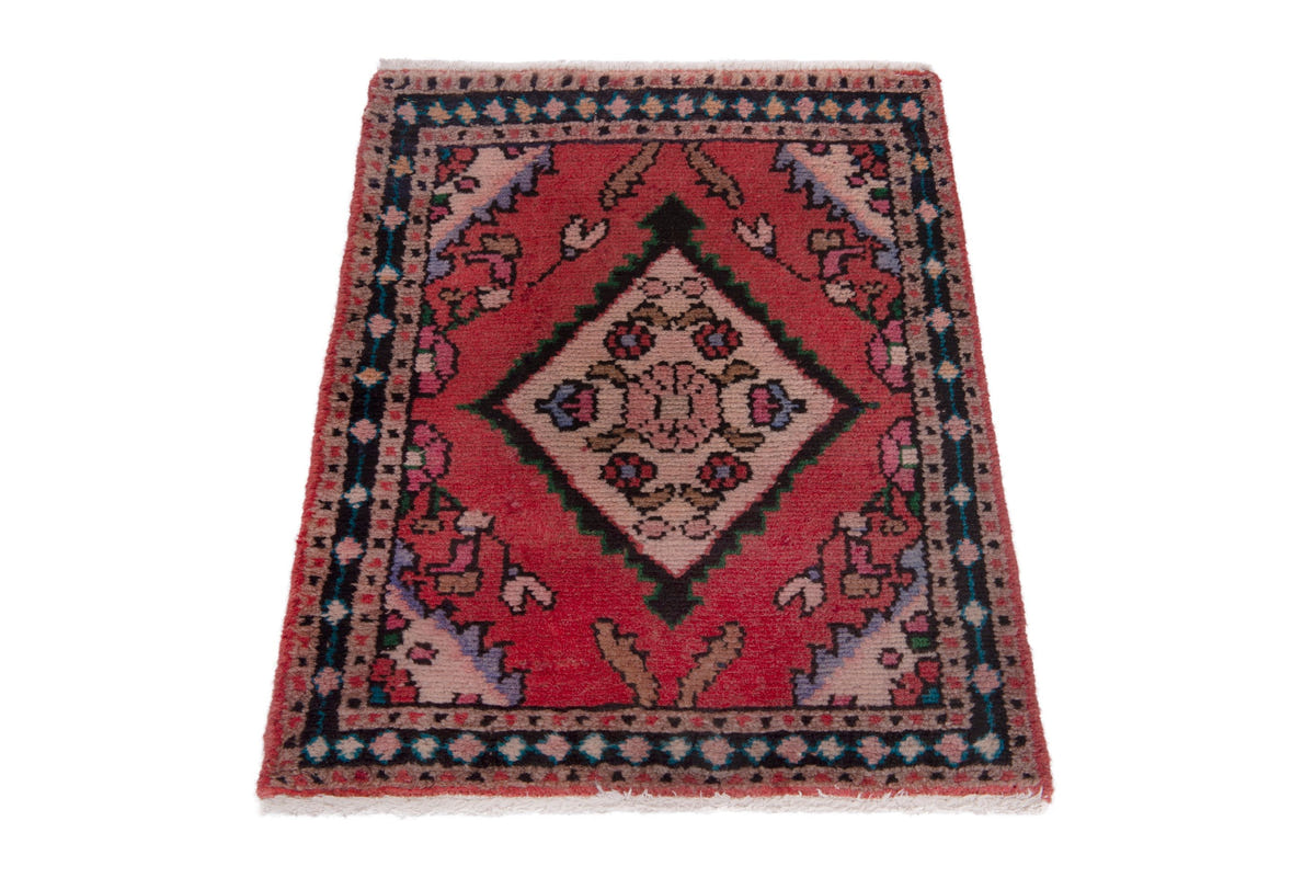 5236, Persian Hamadan Mini Rug