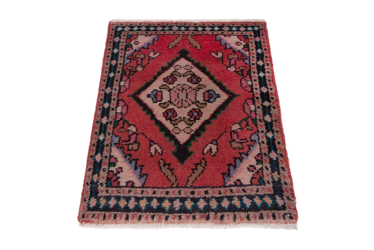 5236, Persian Hamadan Mini Rug