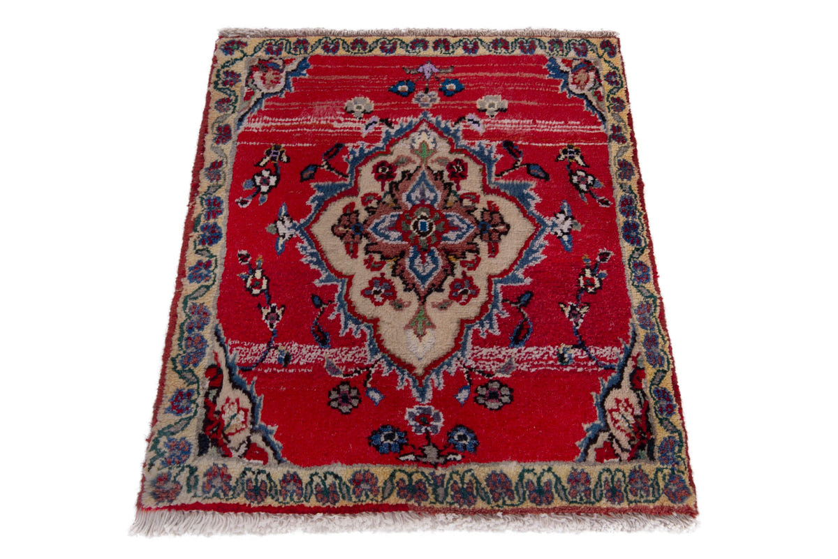 5241, Persian Hamadan Mini Rug