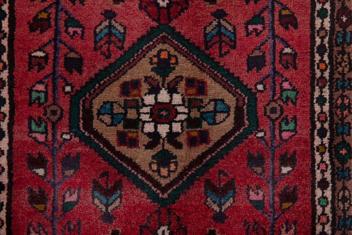 5247, Persian Hamadan Mini Rug
