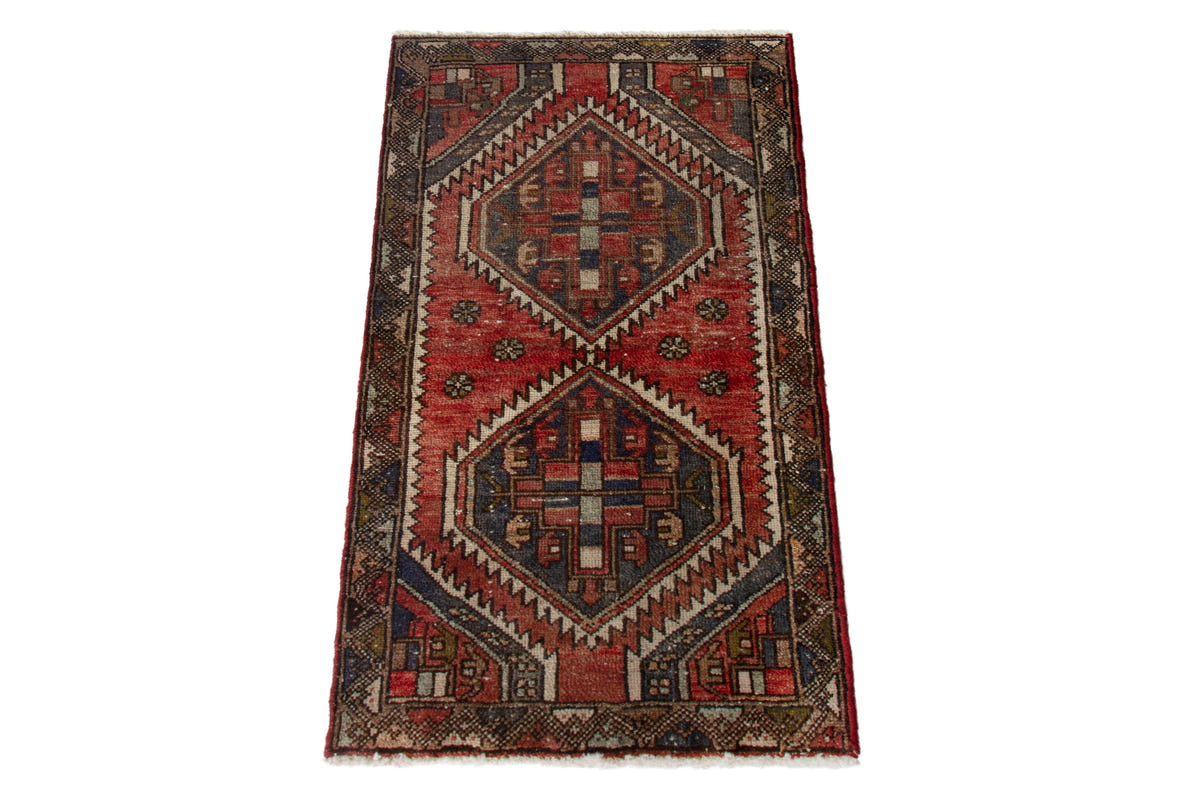 5248, Persian Zanjan Mini Rug