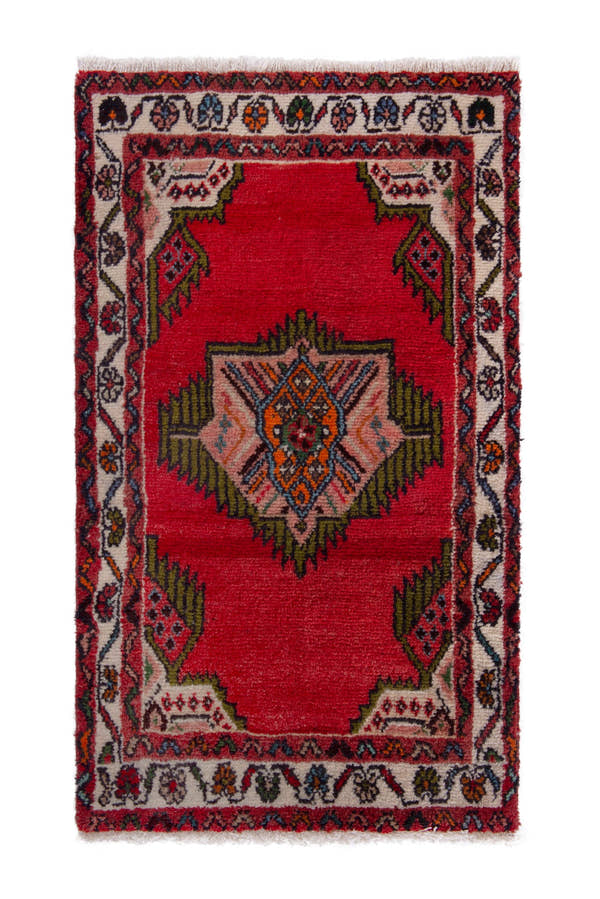 5251, Persian Hamadan Mini Rug
