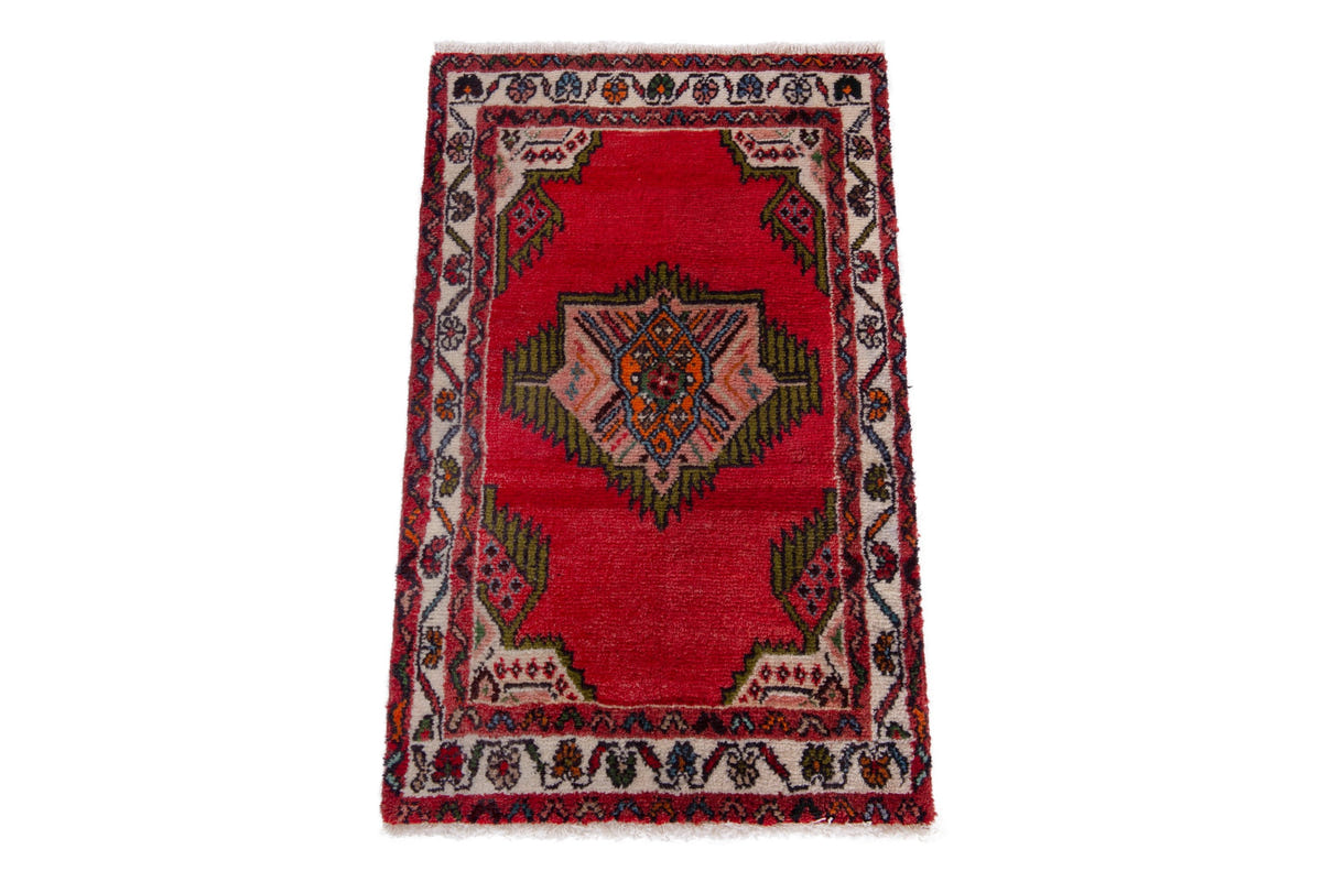 5251, Persian Hamadan Mini Rug