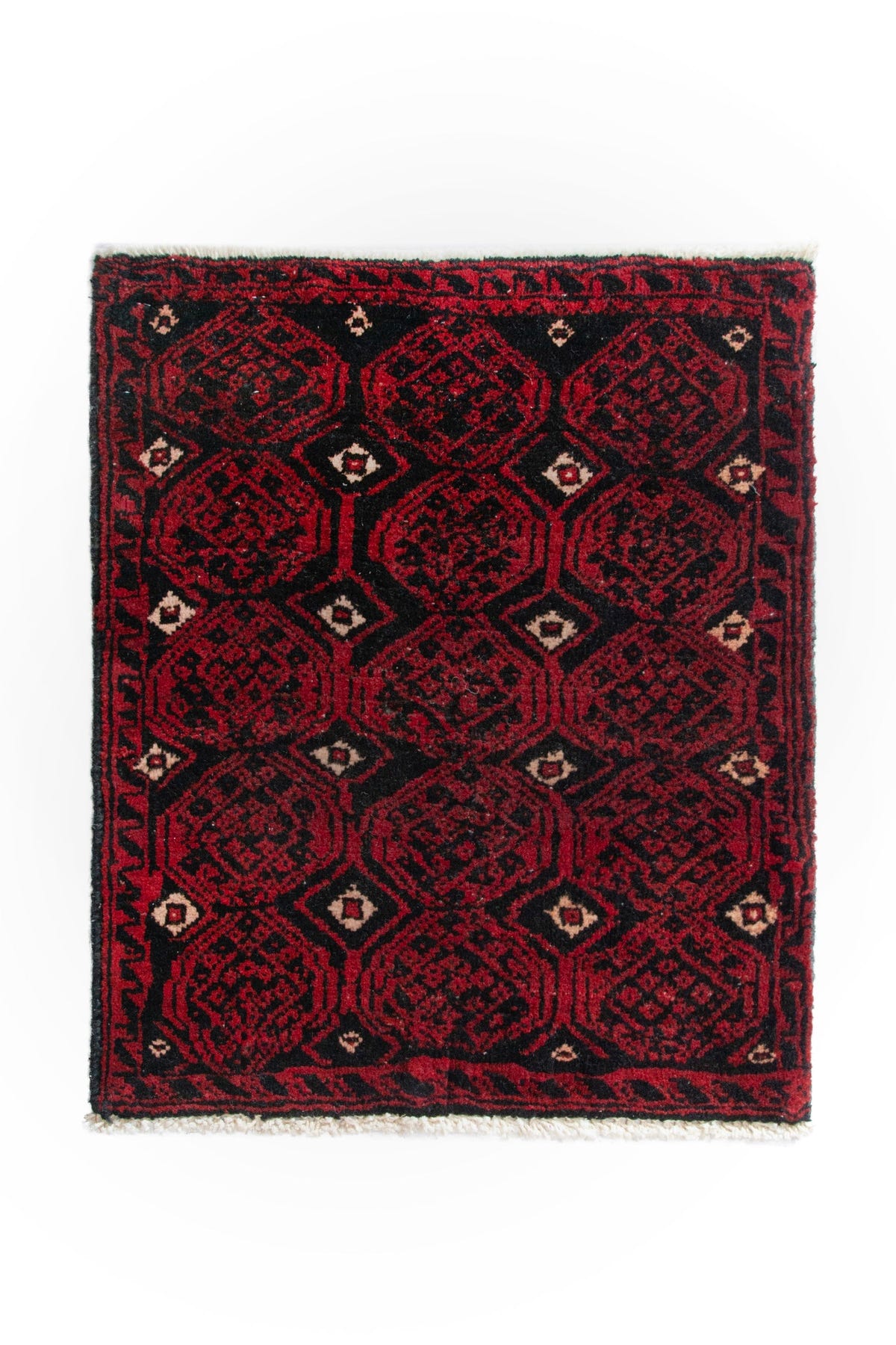 5257, Persian Baluch Mini Rug