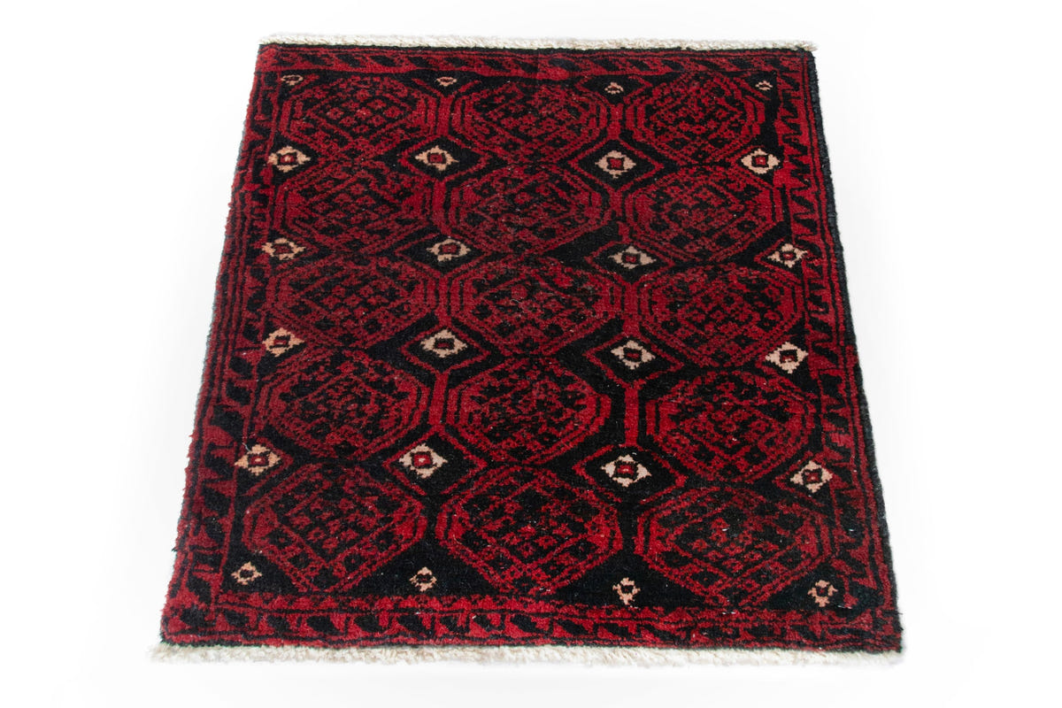 5257, Persian Baluch Mini Rug