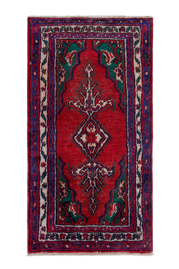 5259, Persian Hamadan Mini Rug