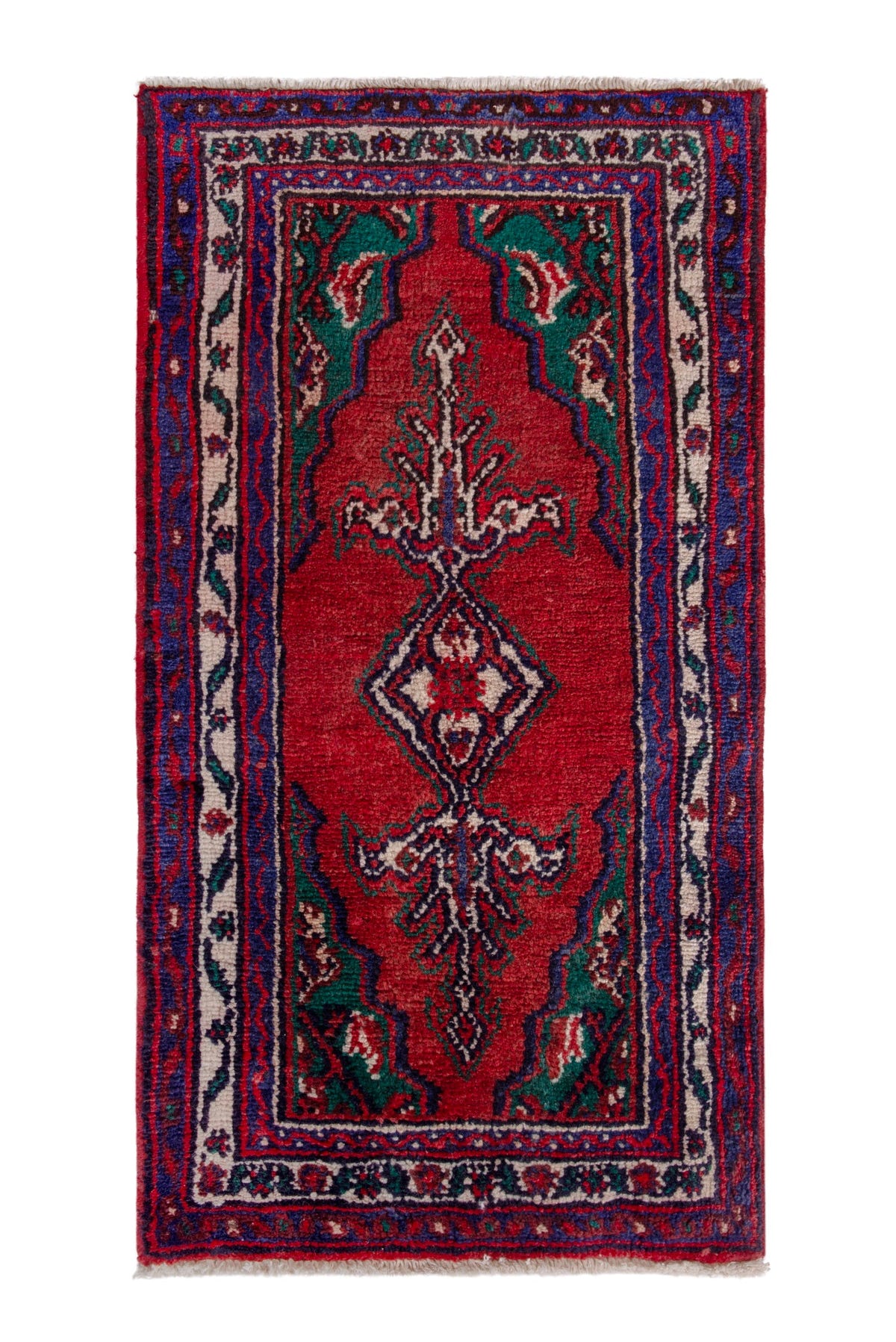 5259, Persian Hamadan Mini Rug