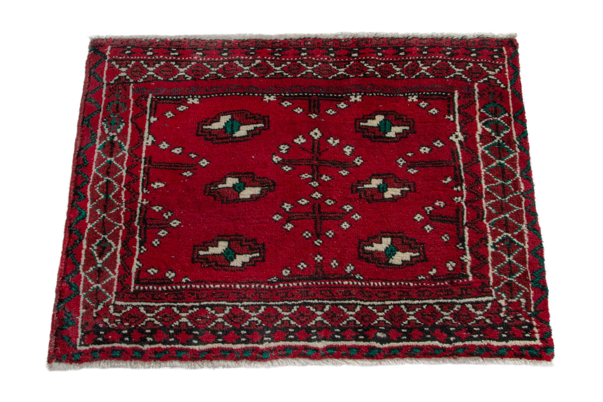 5265, Persian Torkaman Mini Rug