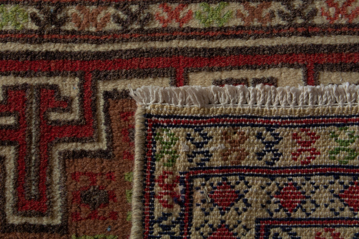 5273, Persian Torkaman Mini Rug