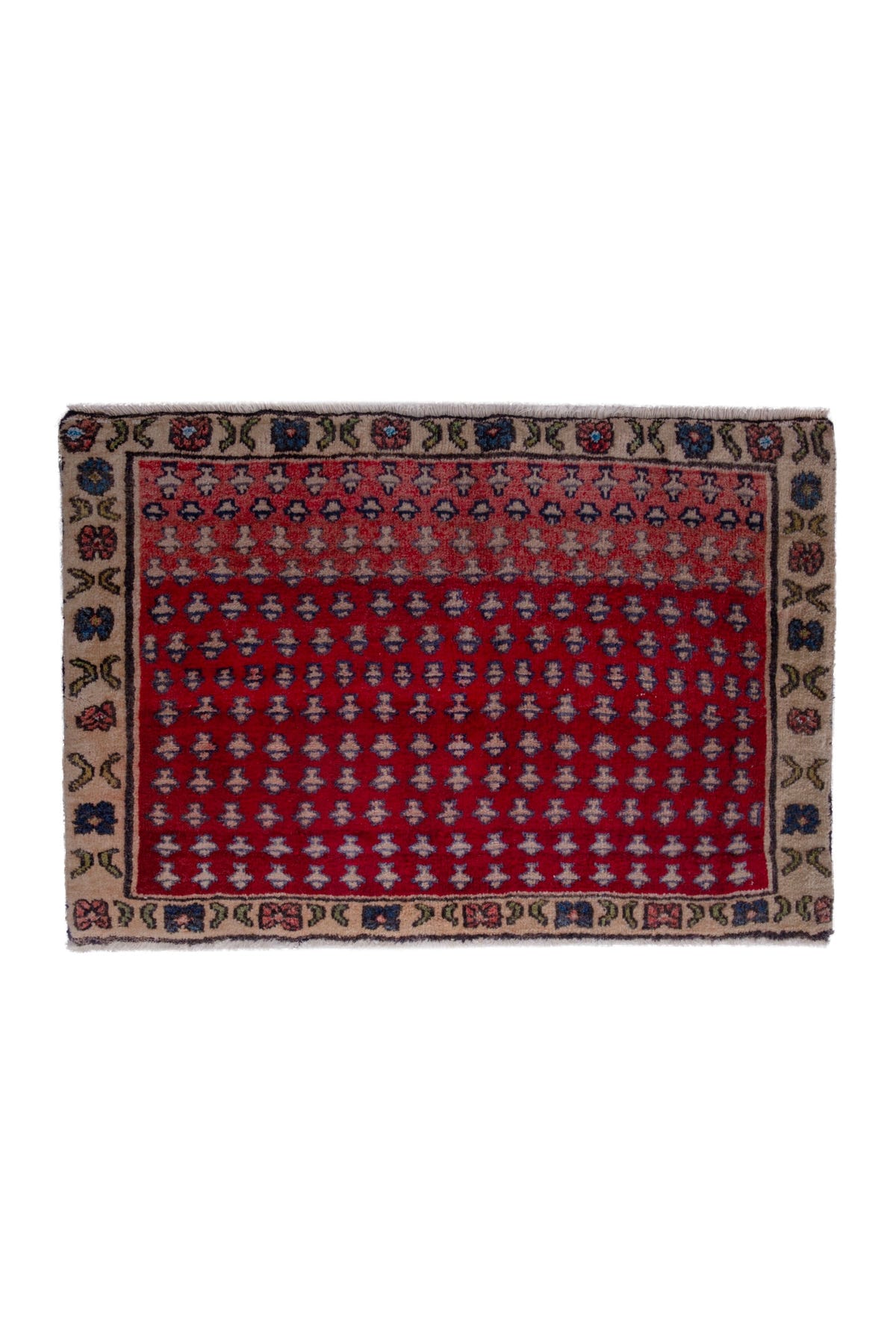 5274, Persian Hamadan Mini Rug