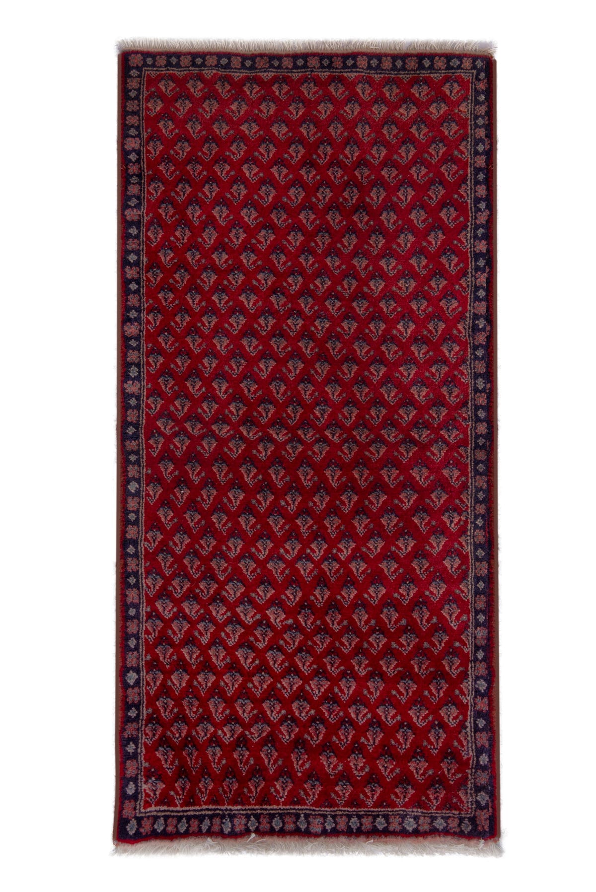5276, Persian Botteh Mini Rug