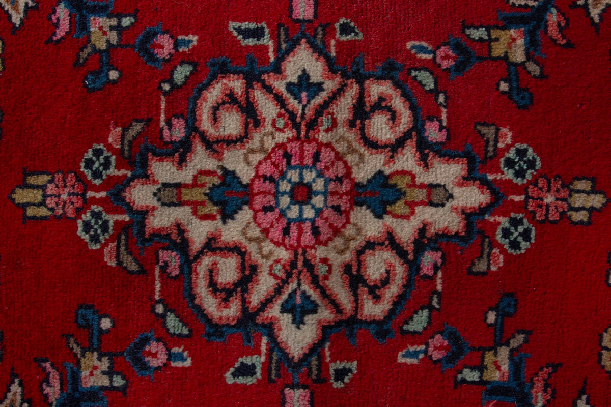 5277, Persian Hamadan Mini Rug
