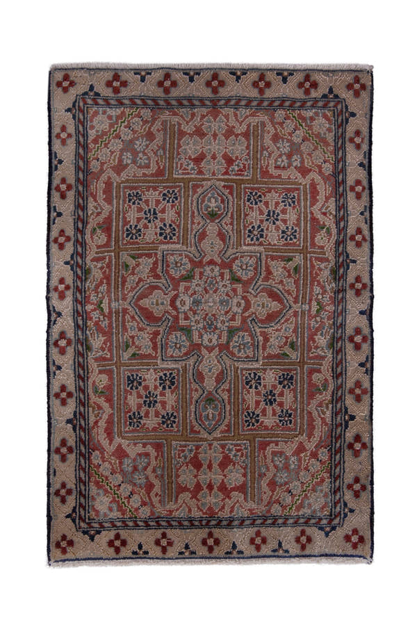 5278, Persian Nain Mini Rug