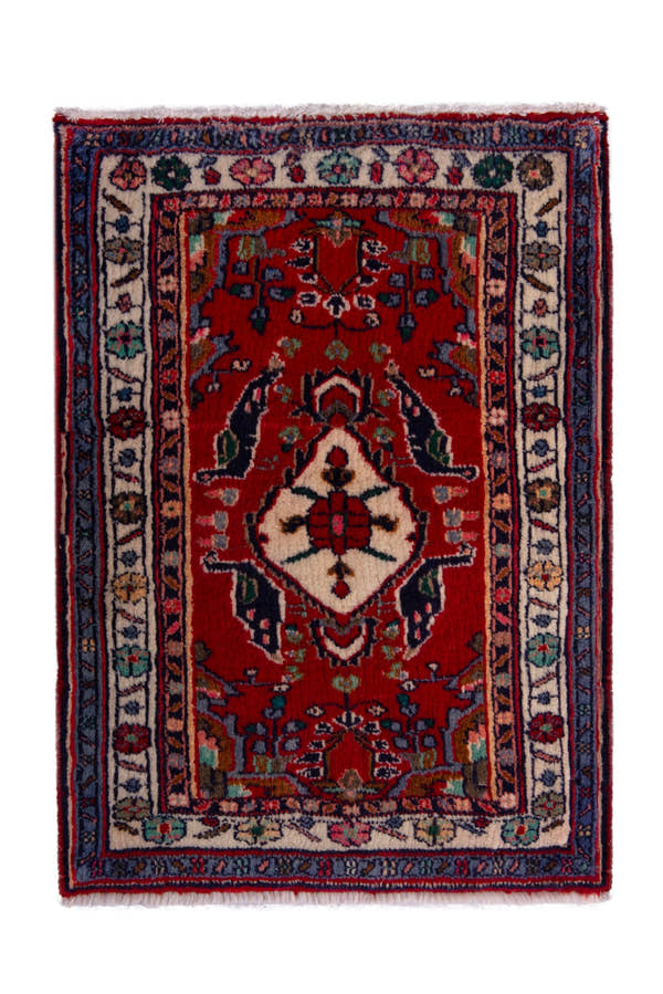5286, Persian Bijar Mini Rug