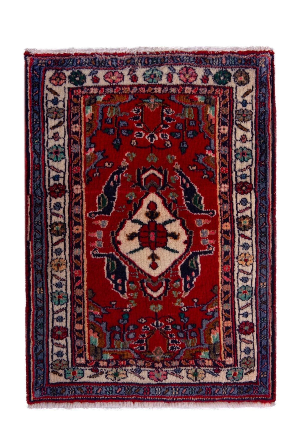 5286, Persian Bijar Mini Rug