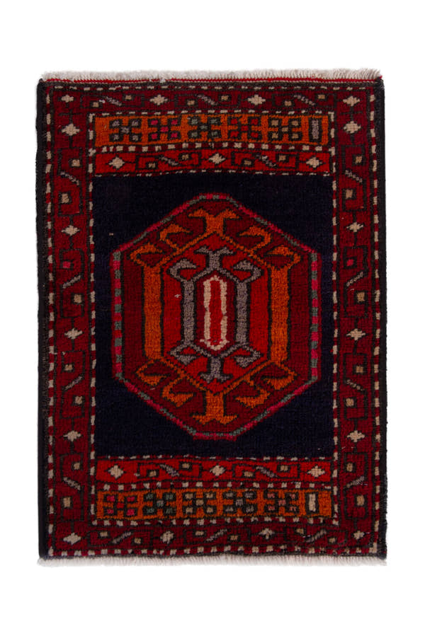 5290, Persian Ardabil Mini Rug