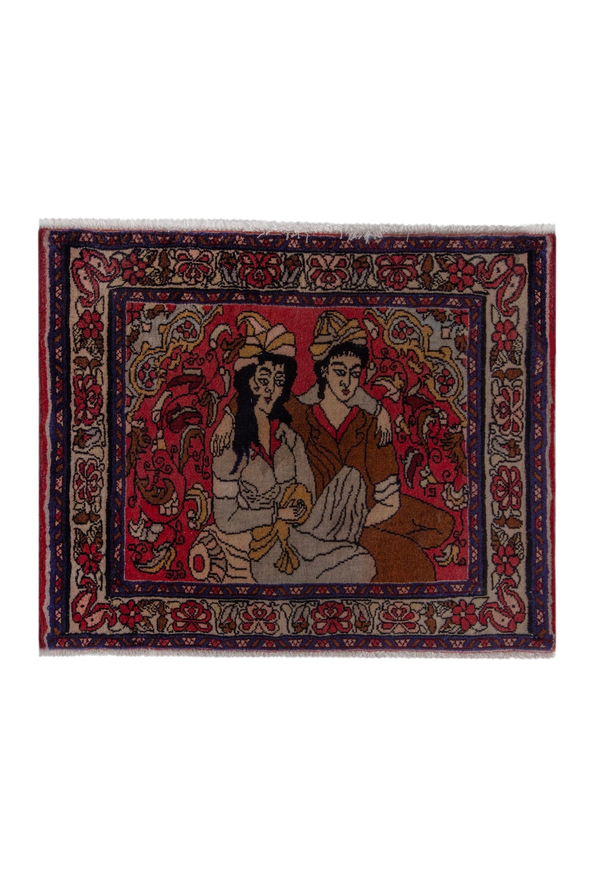 5294, Persian Bijar Mini Rug