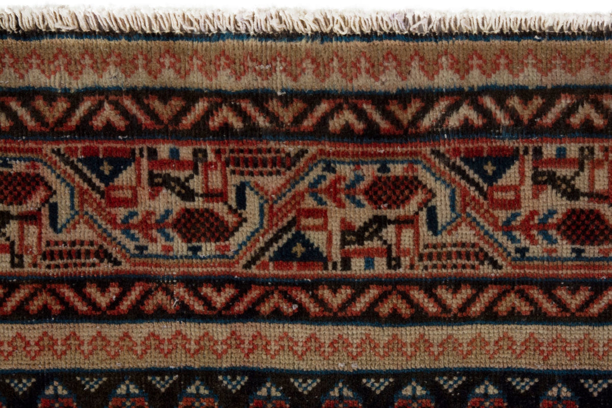 5323, Persian Botteh Runner Rug