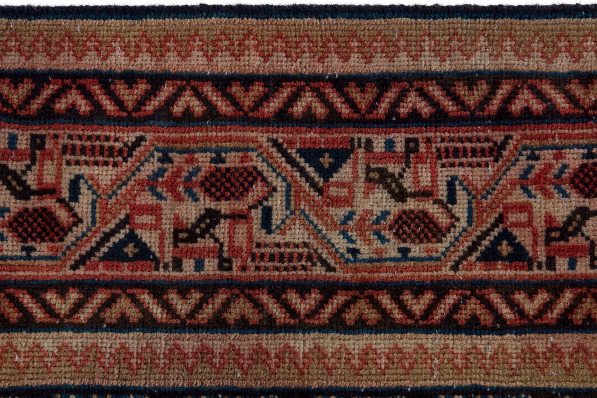 5323, Persian Botteh Runner Rug