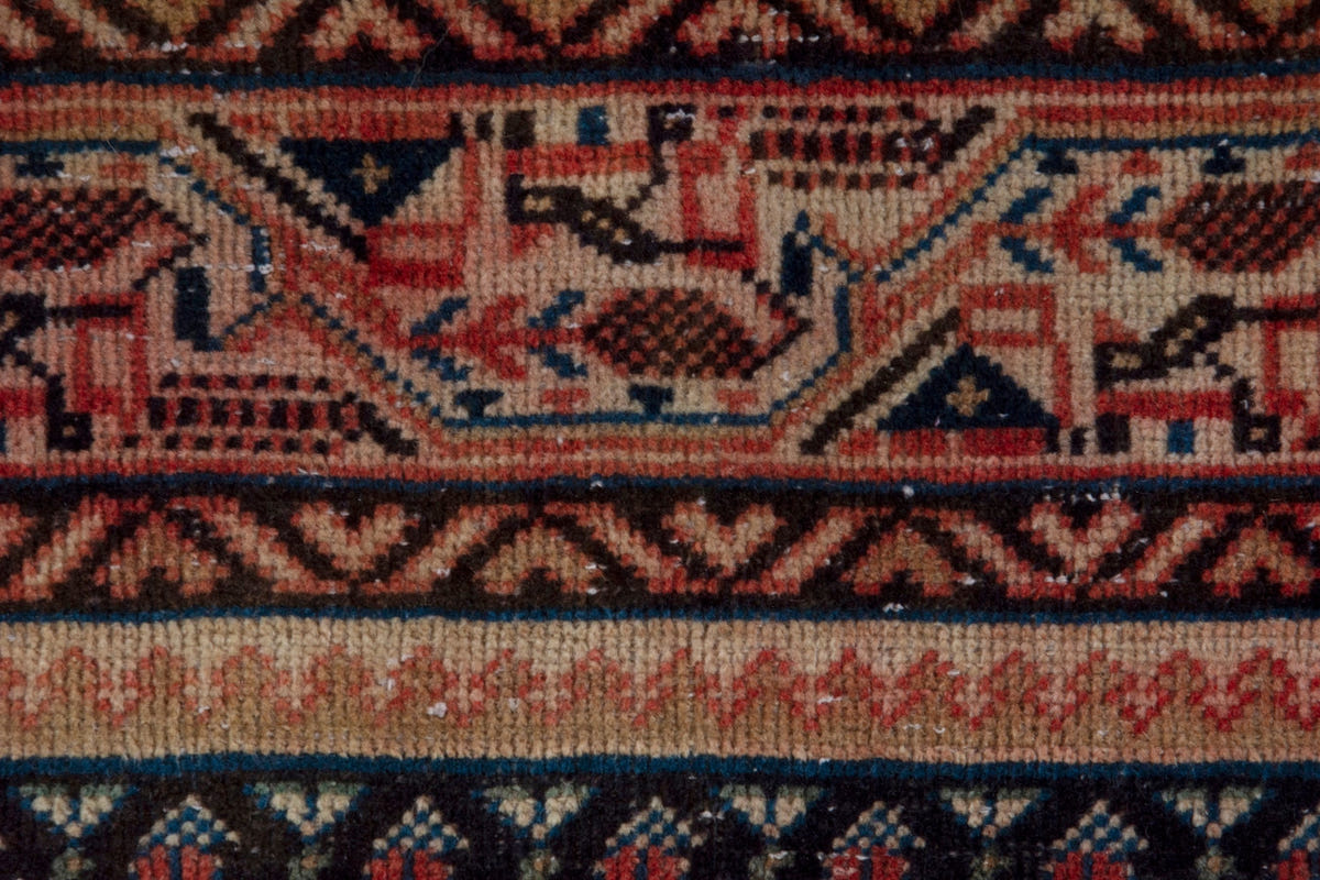 5323, Persian Botteh Runner Rug