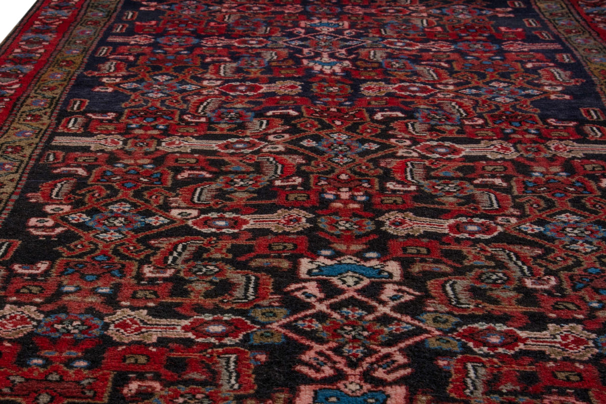 5327, Persian Hamadan Runner Rug