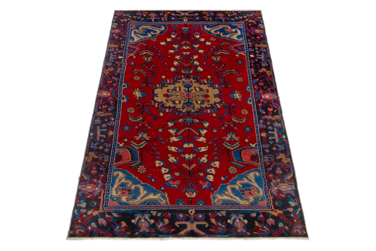 5342, Persian Hamadan Area Rug