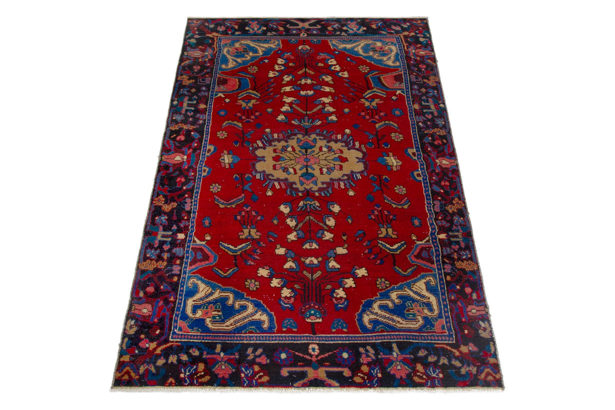 5342, Persian Hamadan Area Rug