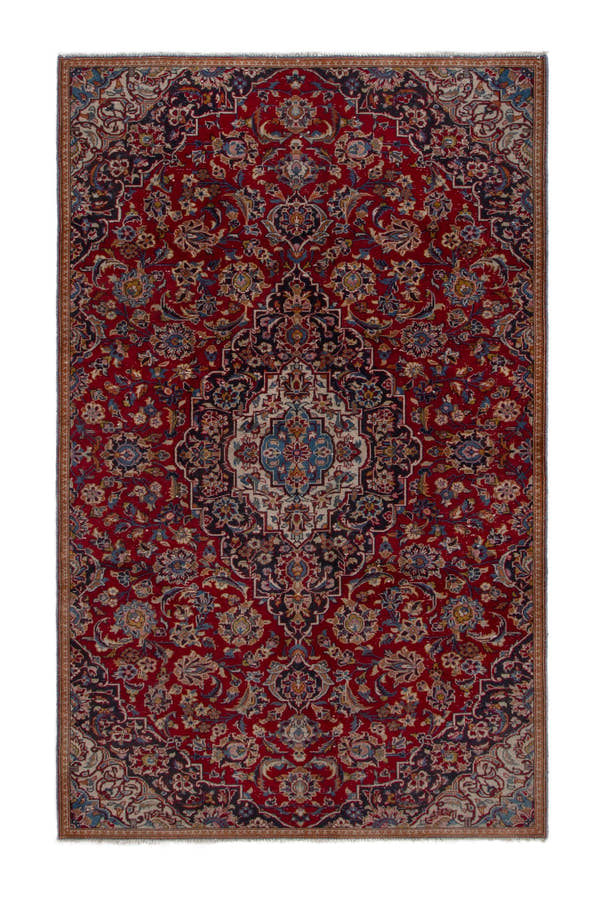 5344, Persian Kashan Area Rug