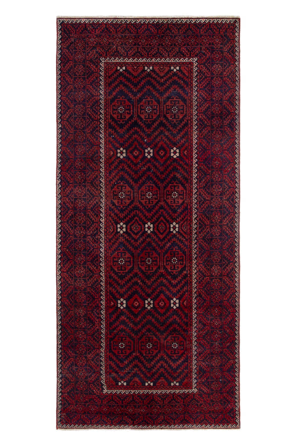 5349, Persian Baluch Runner Rug