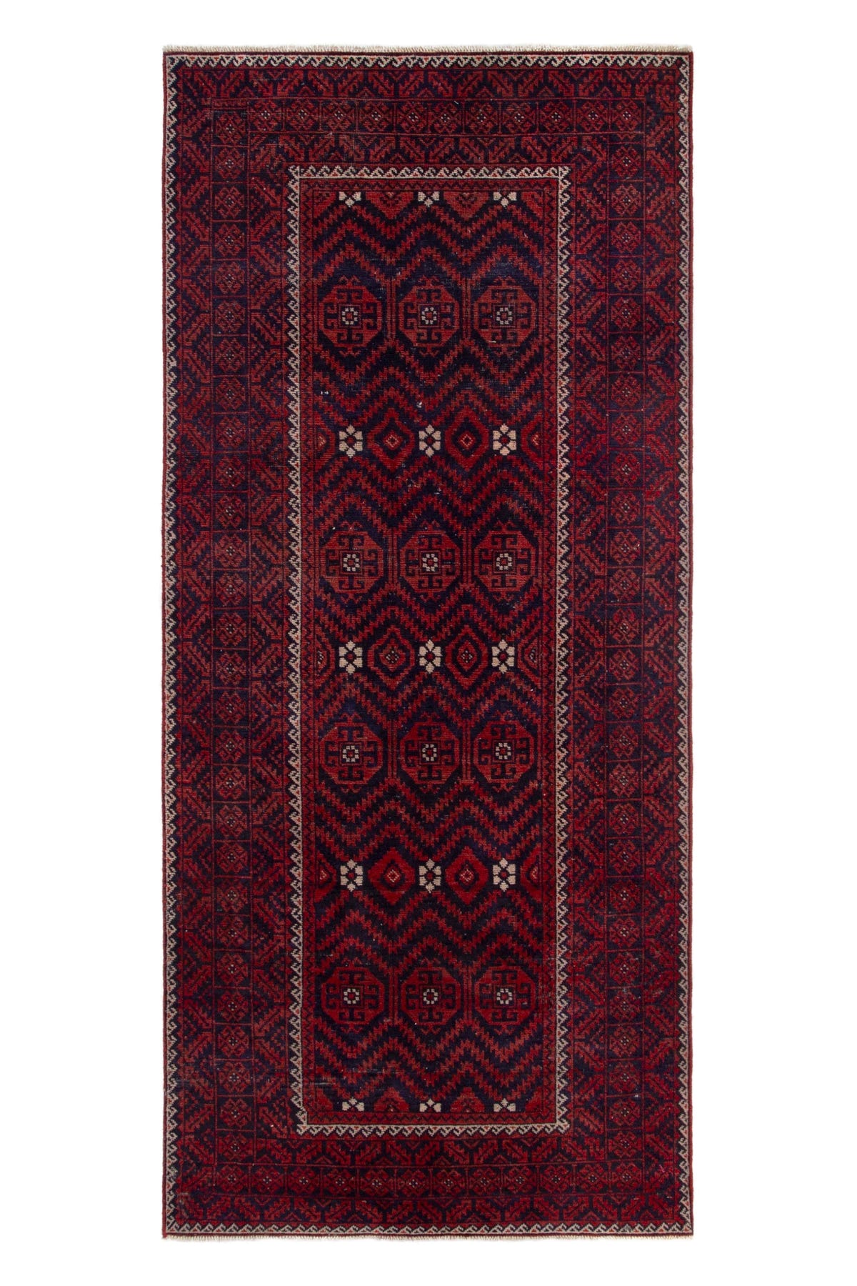 5349, Persian Baluch Runner Rug
