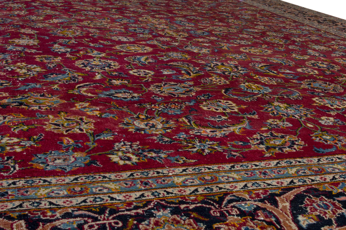 5372, Persian Kashan Oversized Rug