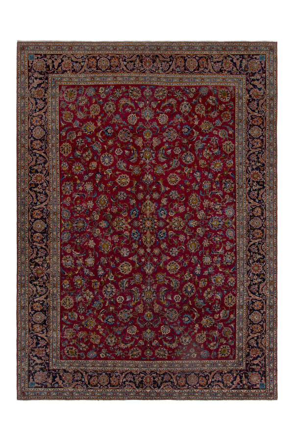 5372, Persian Kashan Oversized Rug