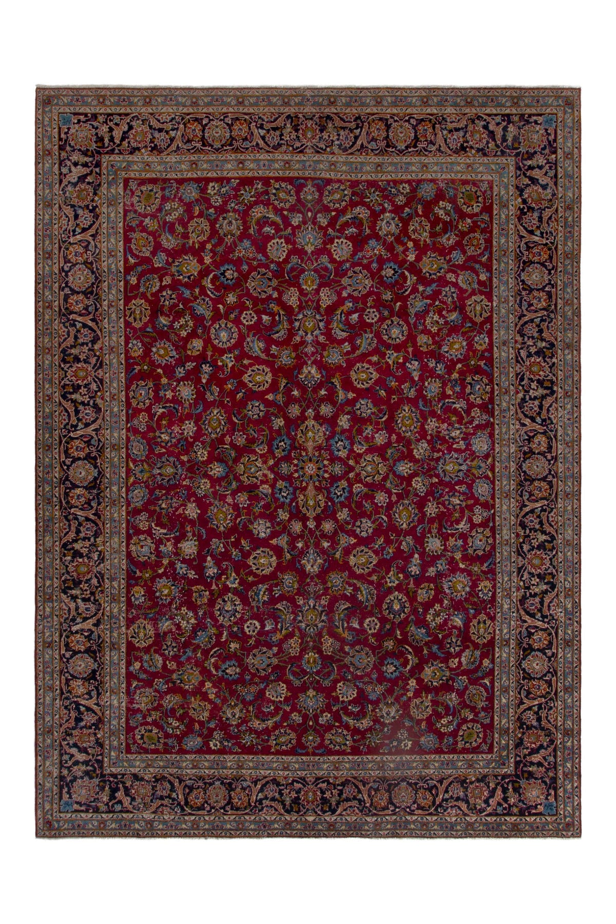 5372, Persian Kashan Oversized Rug