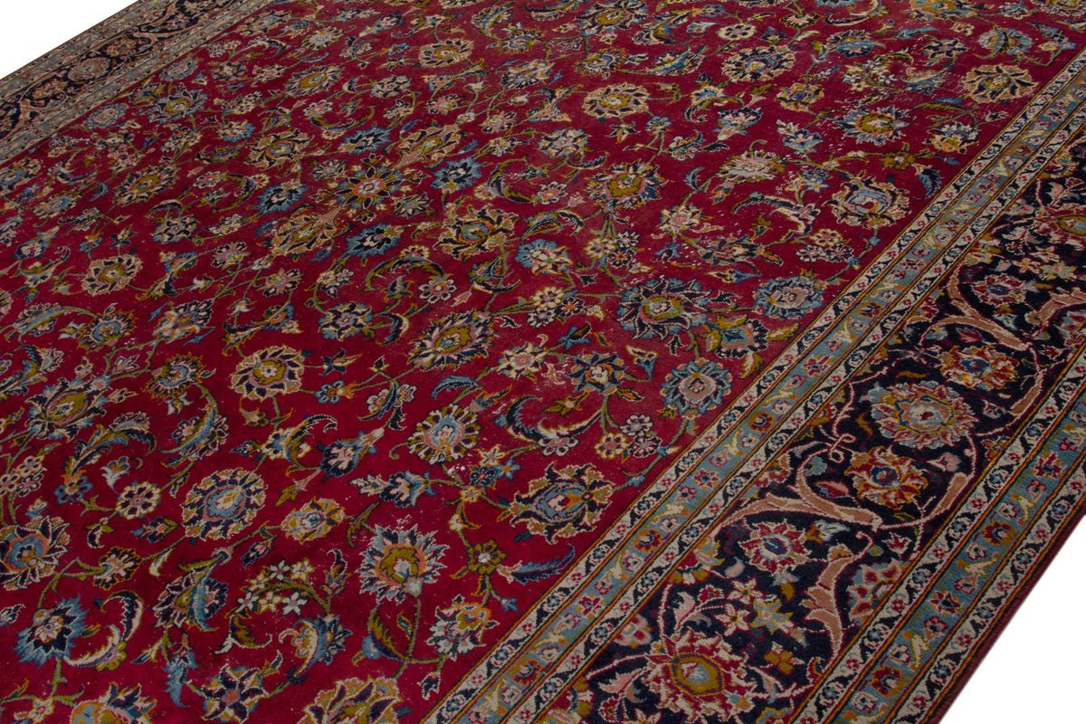 5372, Persian Kashan Oversized Rug