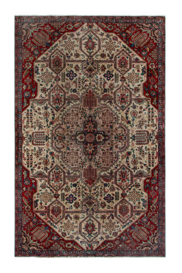 5373, Persian Tabriz Area Rug