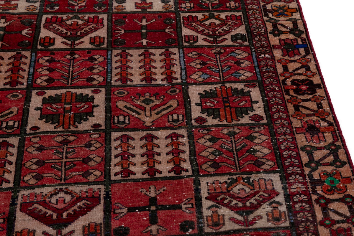 5390, Persian Bakhtiari Area Rug
