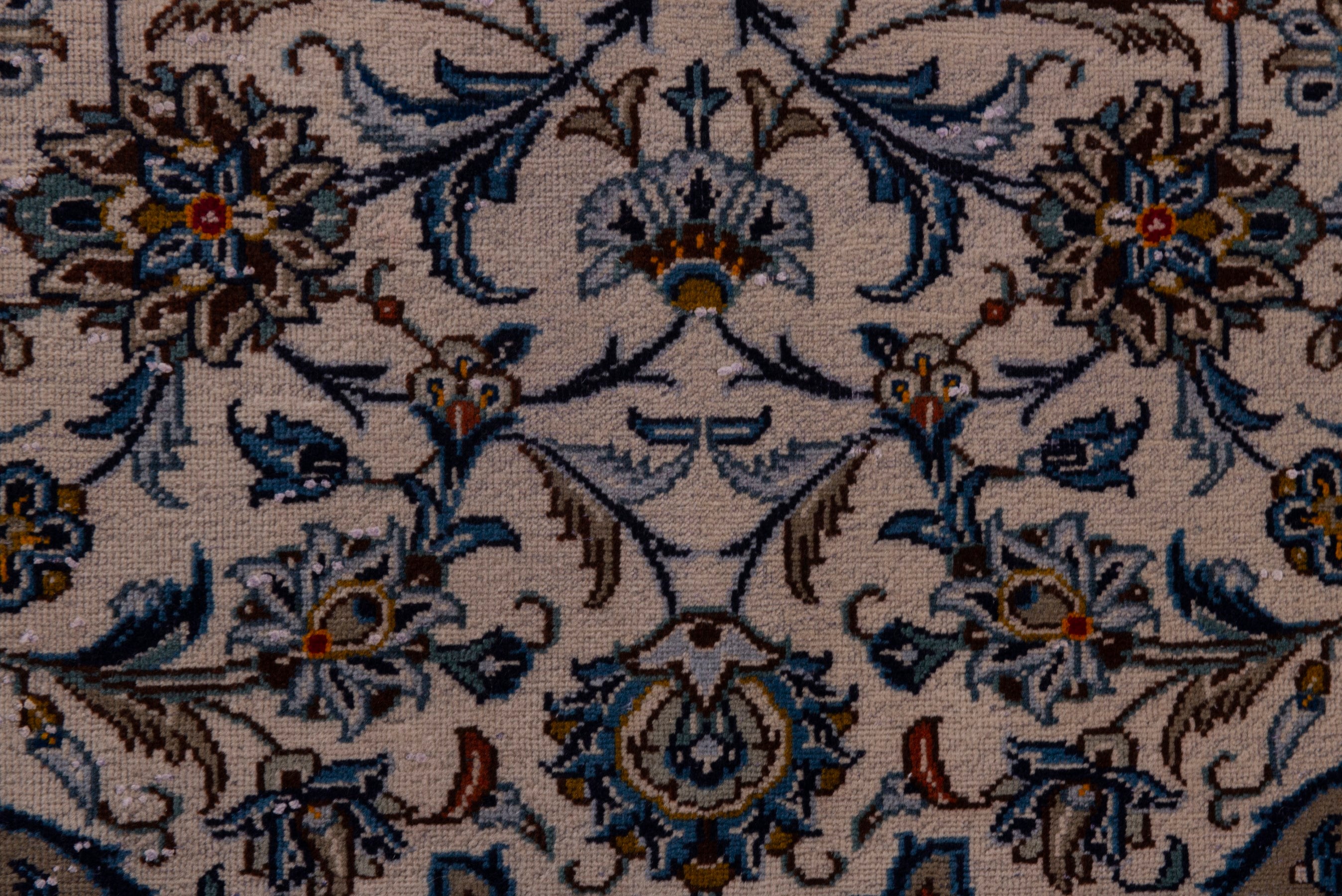 Persian Kashan oversized rug in taupe, view 13 of 20