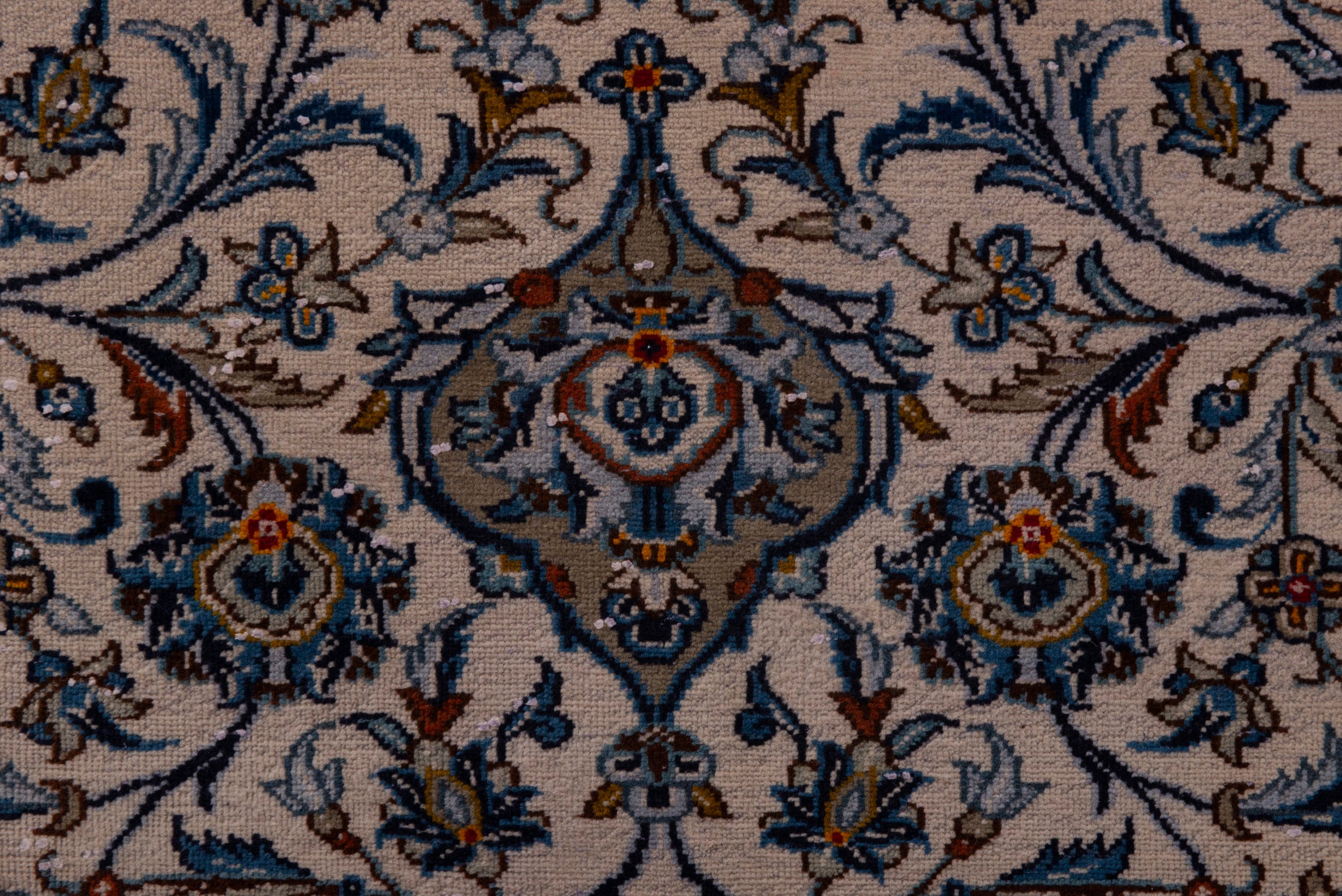 Persian Kashan oversized rug in taupe, view 14 of 20