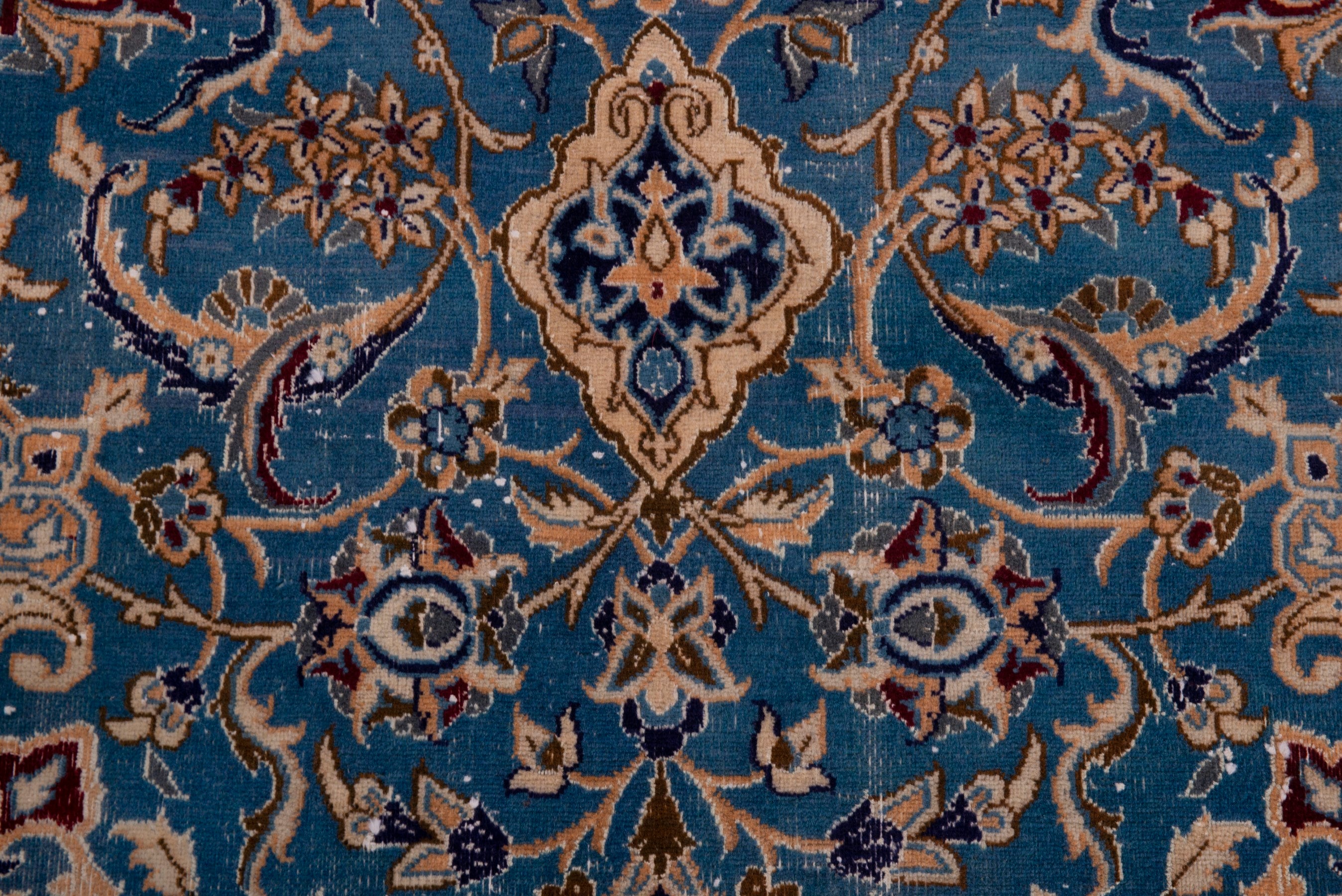 Persian Nain oversized rug in brown, view 13 of 20