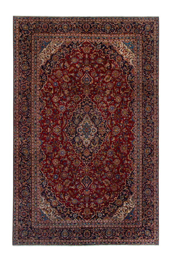 5396 - Persian Kashan Oversized Rug 9'5" x 13'3"