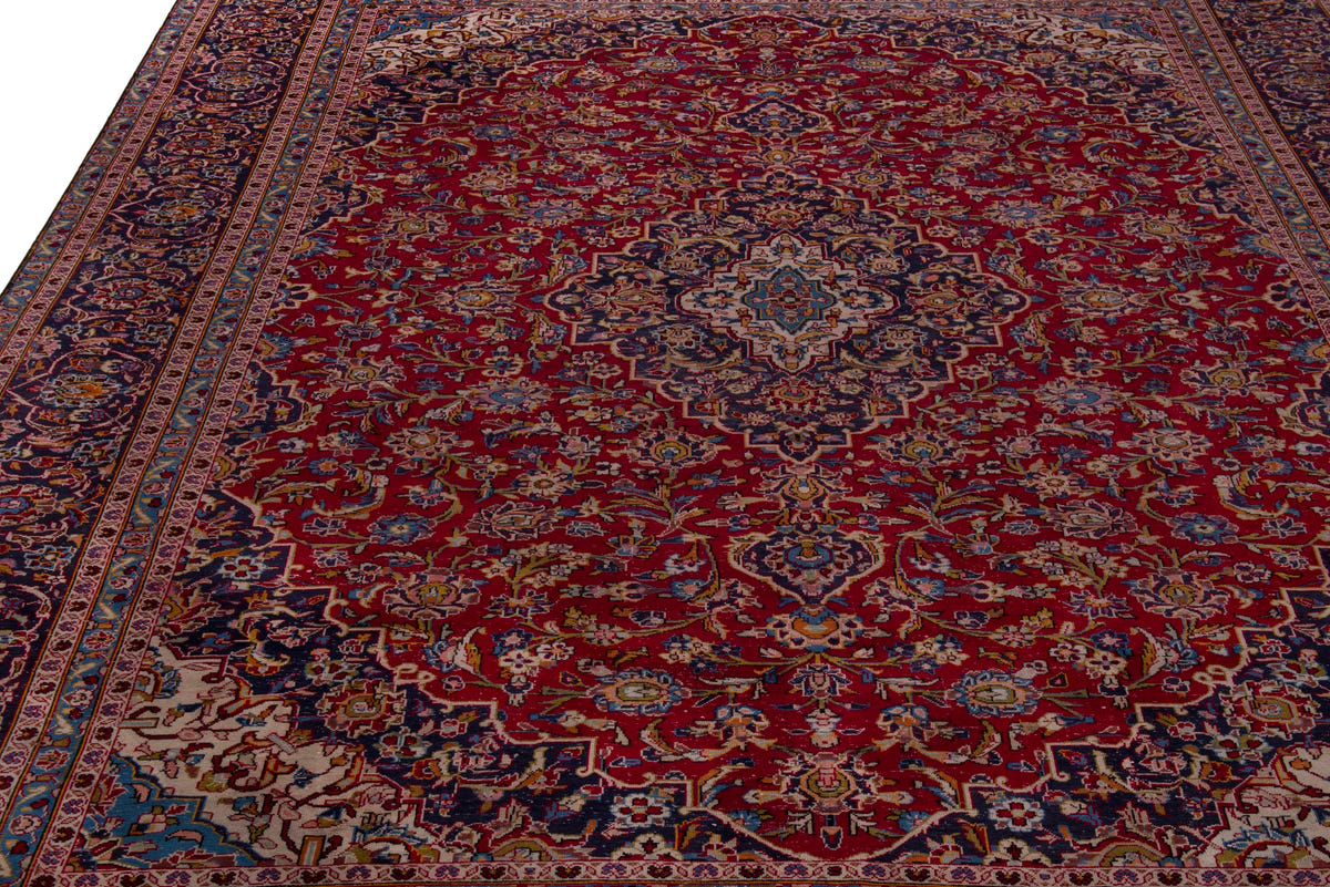 5396, Persian Kashan Oversized Rug