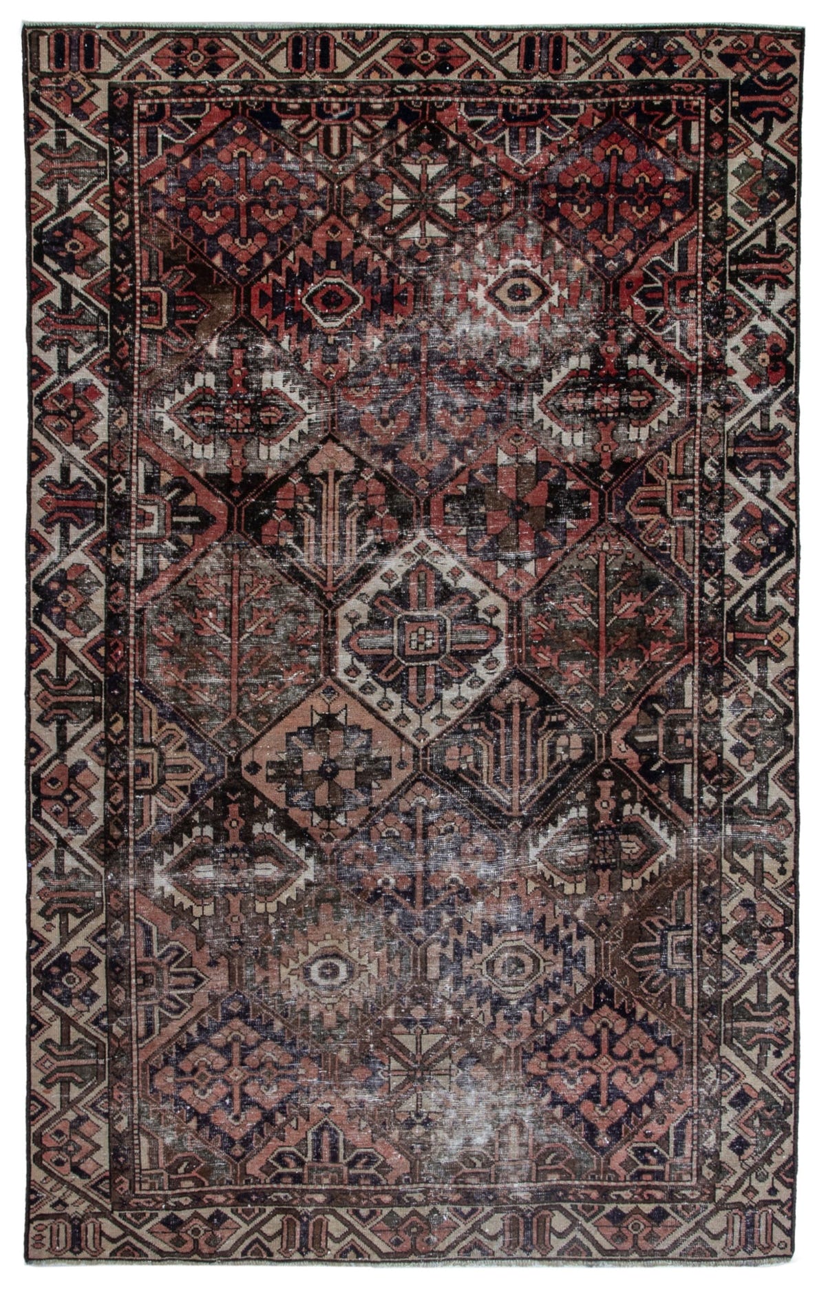 5405, Persian Bakhtiari Area Rug