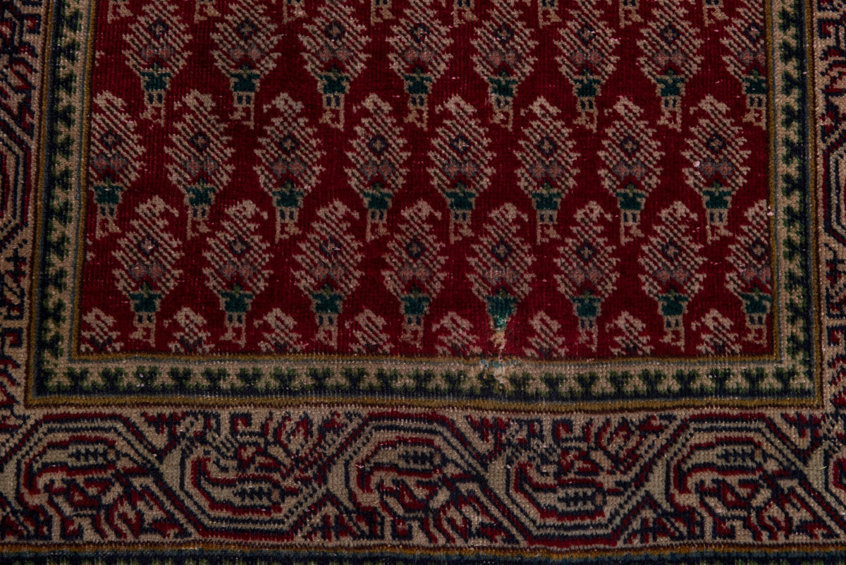 5414, Persian Tabriz Runner Rug