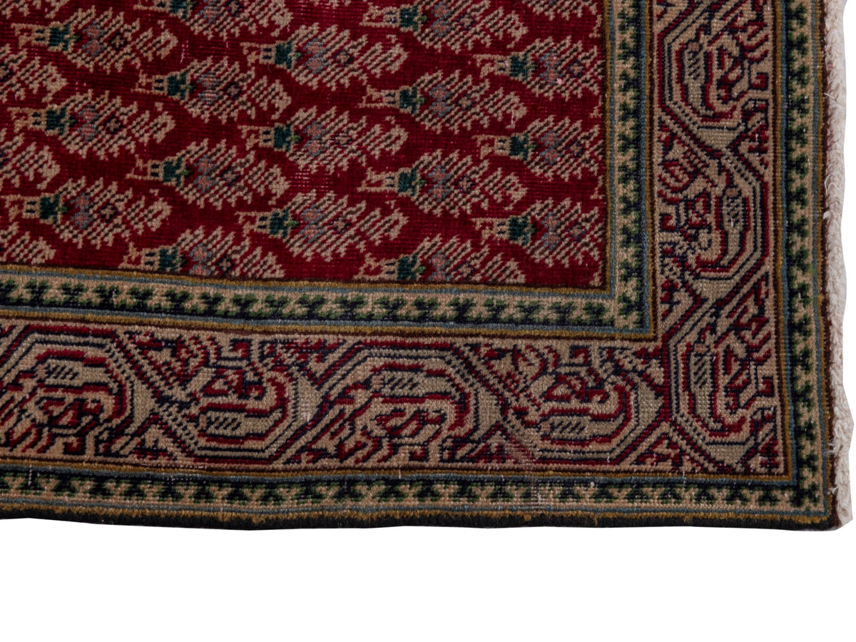 5414, Persian Tabriz Runner Rug