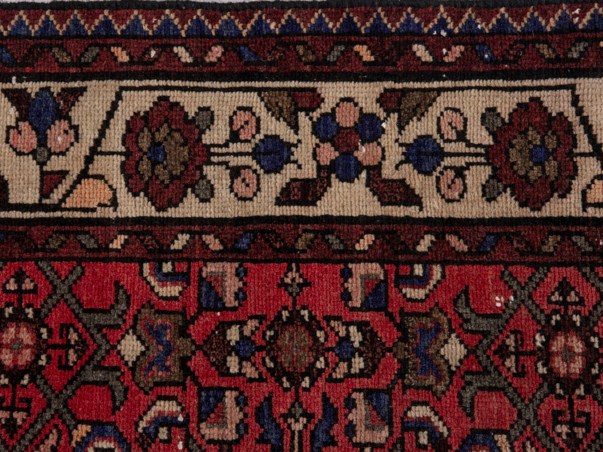 5416, Persian Hamadan Runner Rug