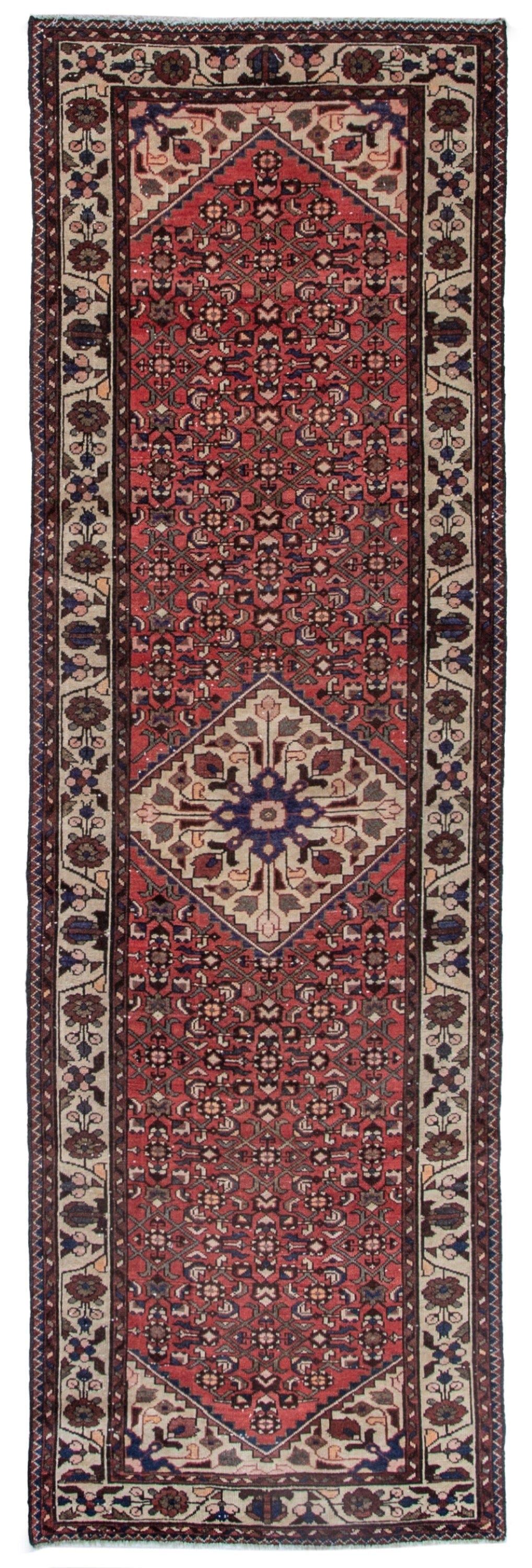 5416, Persian Hamadan Runner Rug