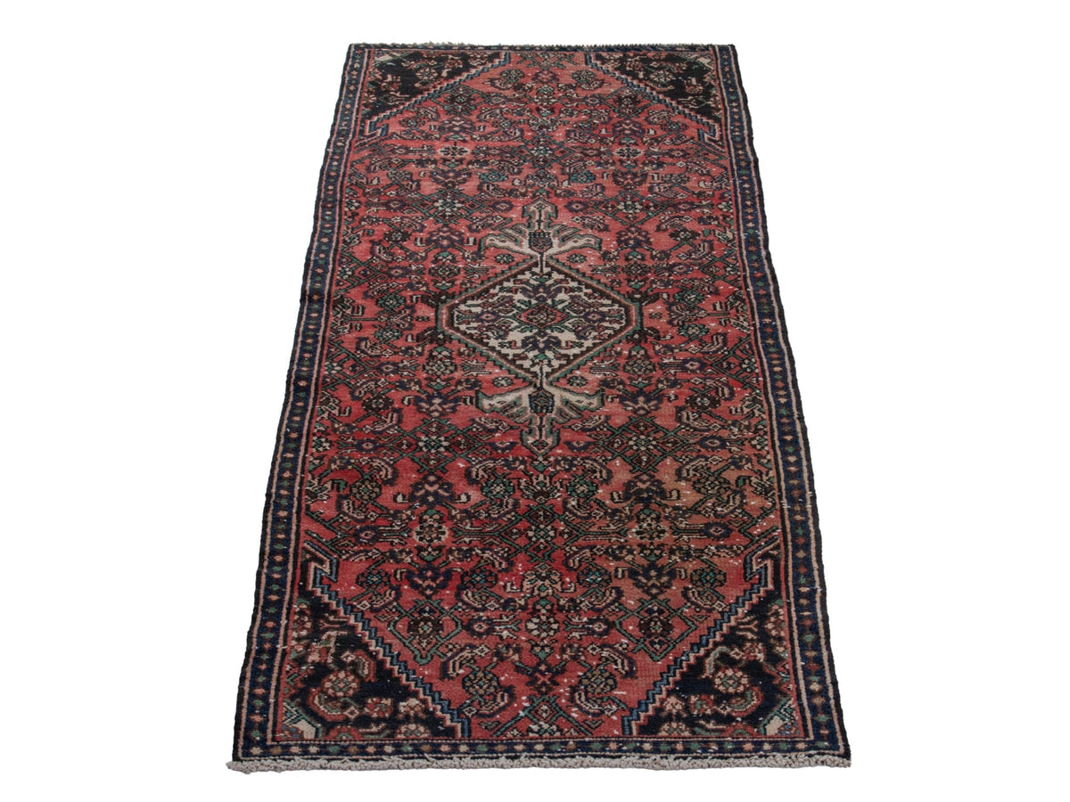 5418, Persian Hamadan Runner Rug