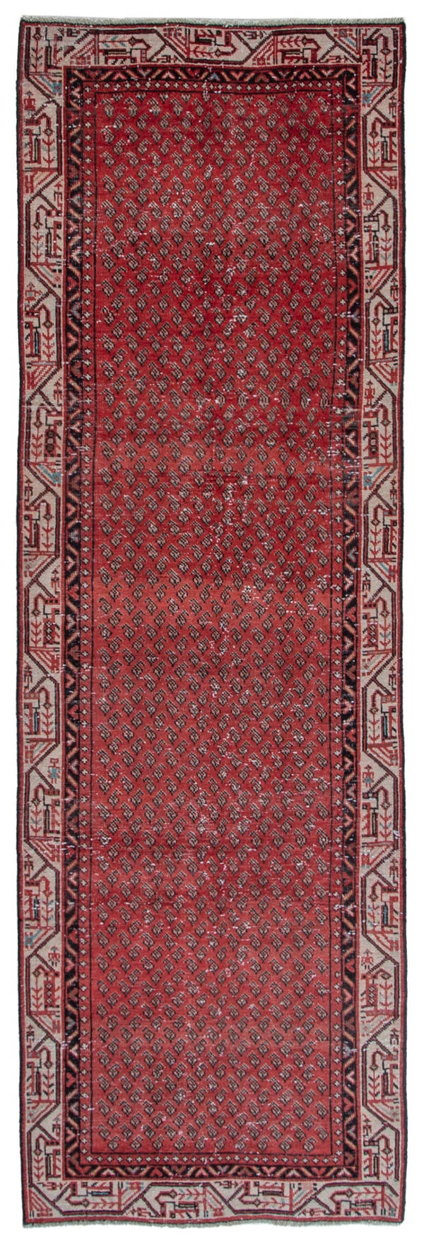 5419, Persian Botteh Runner Rug